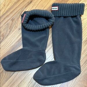 HUNTER Gray Boot Socks